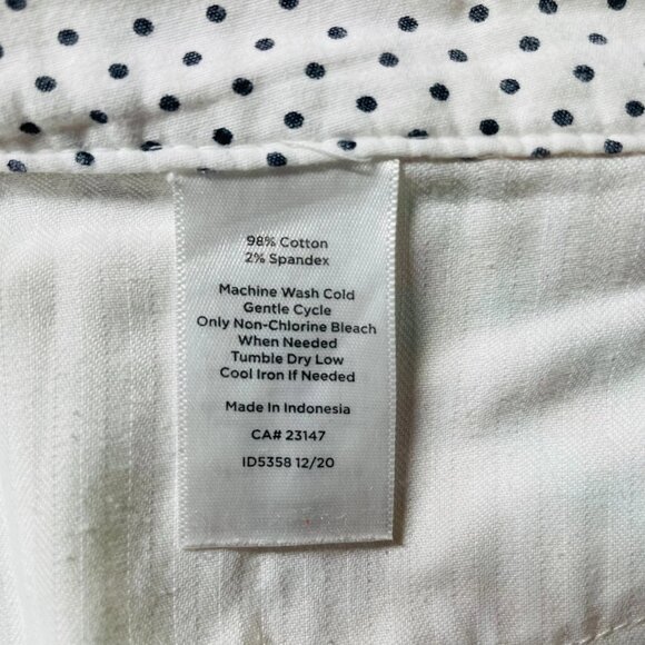 Talbots Womens Multicolor Pastel Floral Perfect Crop Fairy Garden Pants Size 16 - Picture 5 of 10